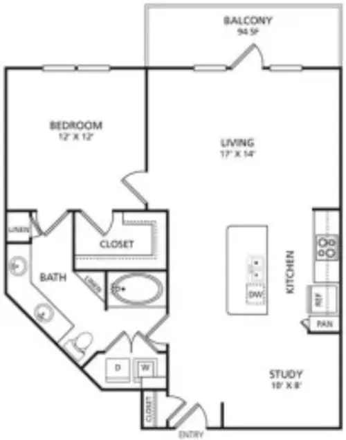 The Pradera Richardson FloorPlan 8