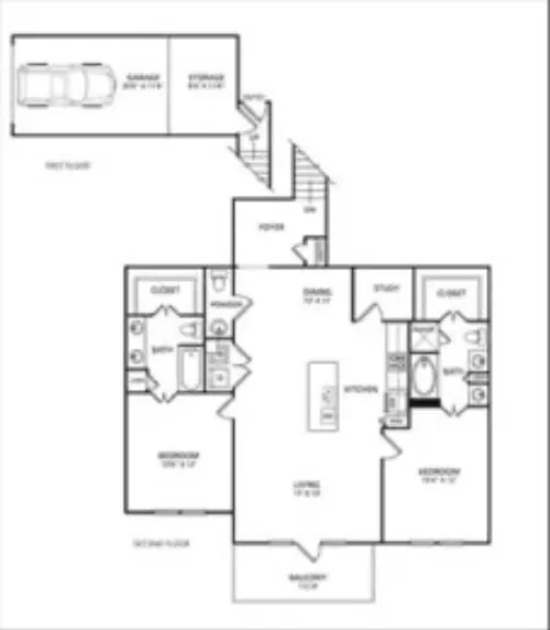 The Pradera Richardson FloorPlan 9