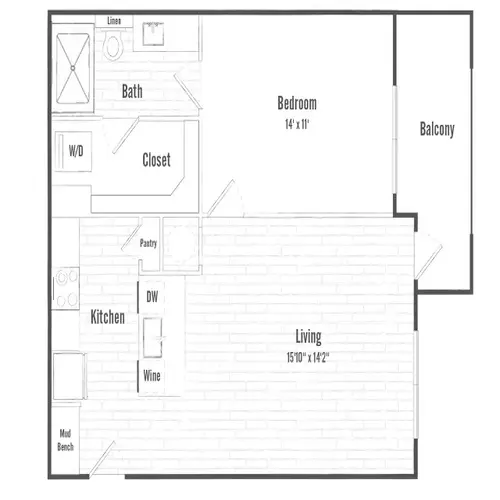 The Preserve Grapevine Floorplan 1