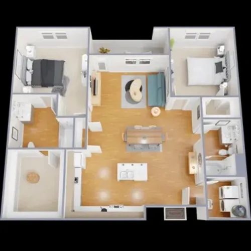 The Retreat Senior Living Grand Prairie Floorplan 5