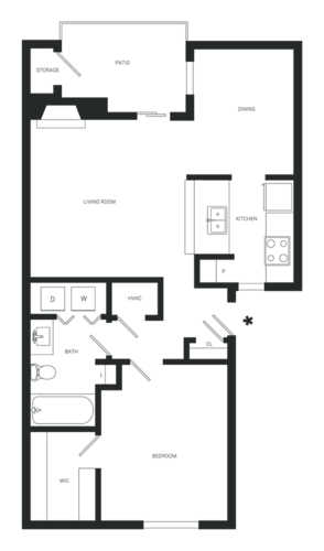 The Ridge on 161 Irving Floorplan 3