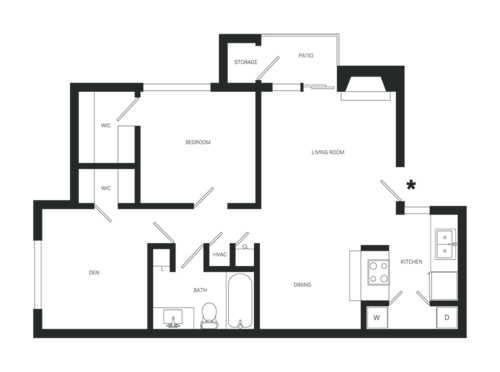 The Ridge on 161 Irving Floorplan 6
