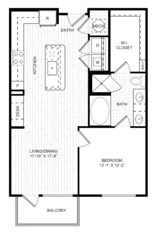 The Riley Richardson floor plan 6