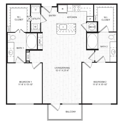 The Riley Richardson floor plan 9