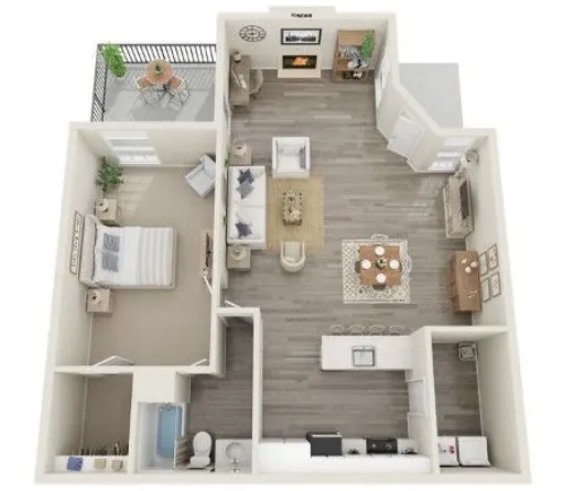The Rustic of McKinney Floorplan 1
