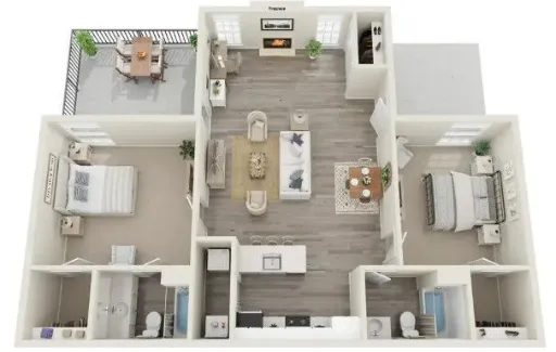 The Rustic of McKinney Floorplan 2