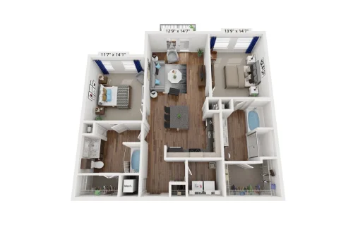 The Silverlake Grapevine Floorplan 16