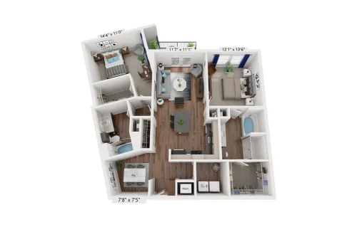 The Silverlake Grapevine Floorplan 19
