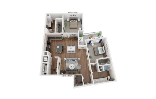 The Silverlake Grapevine Floorplan 21