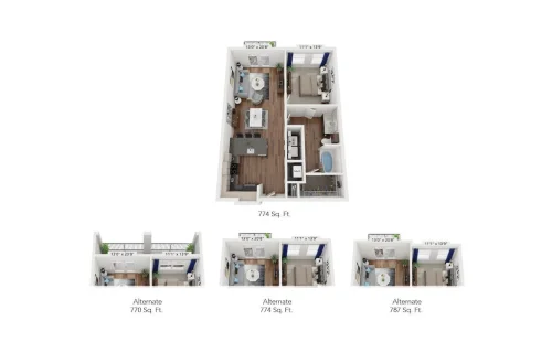 The Silverlake Grapevine Floorplan 5