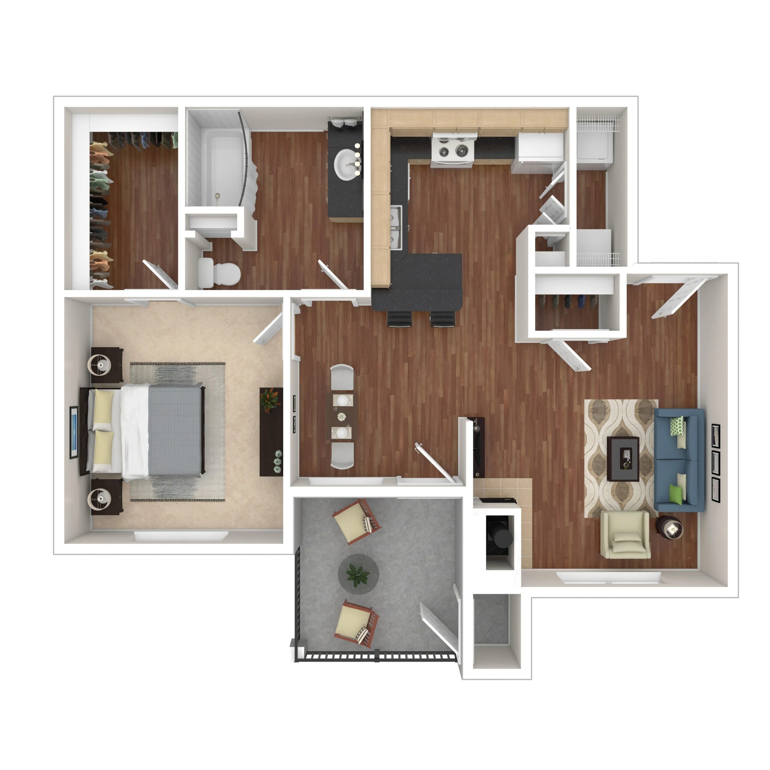 The Springs of Indian Creek Carrollton FloorPlan 1