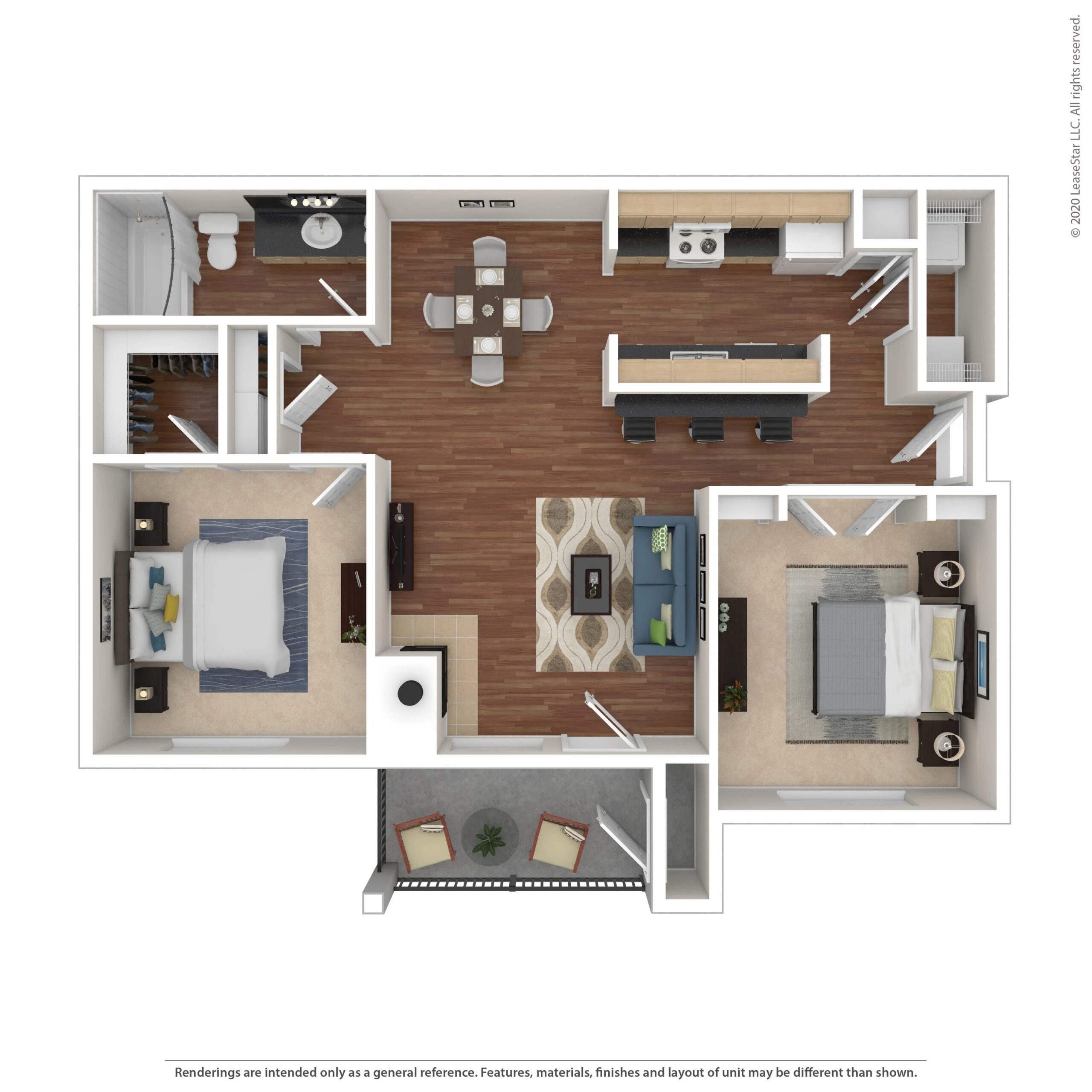 The Springs of Indian Creek Carrollton FloorPlan 4