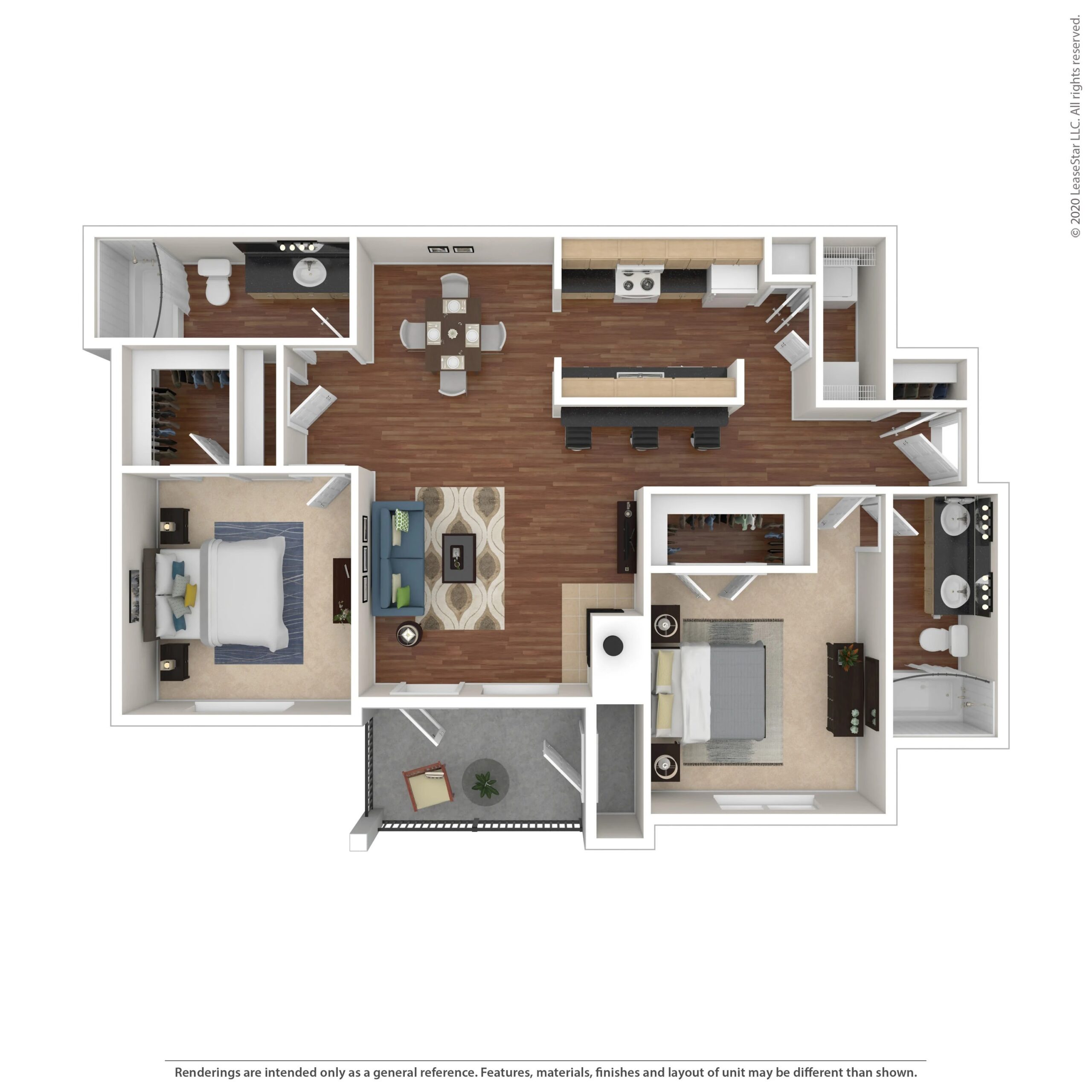The Springs of Indian Creek Carrollton FloorPlan 5