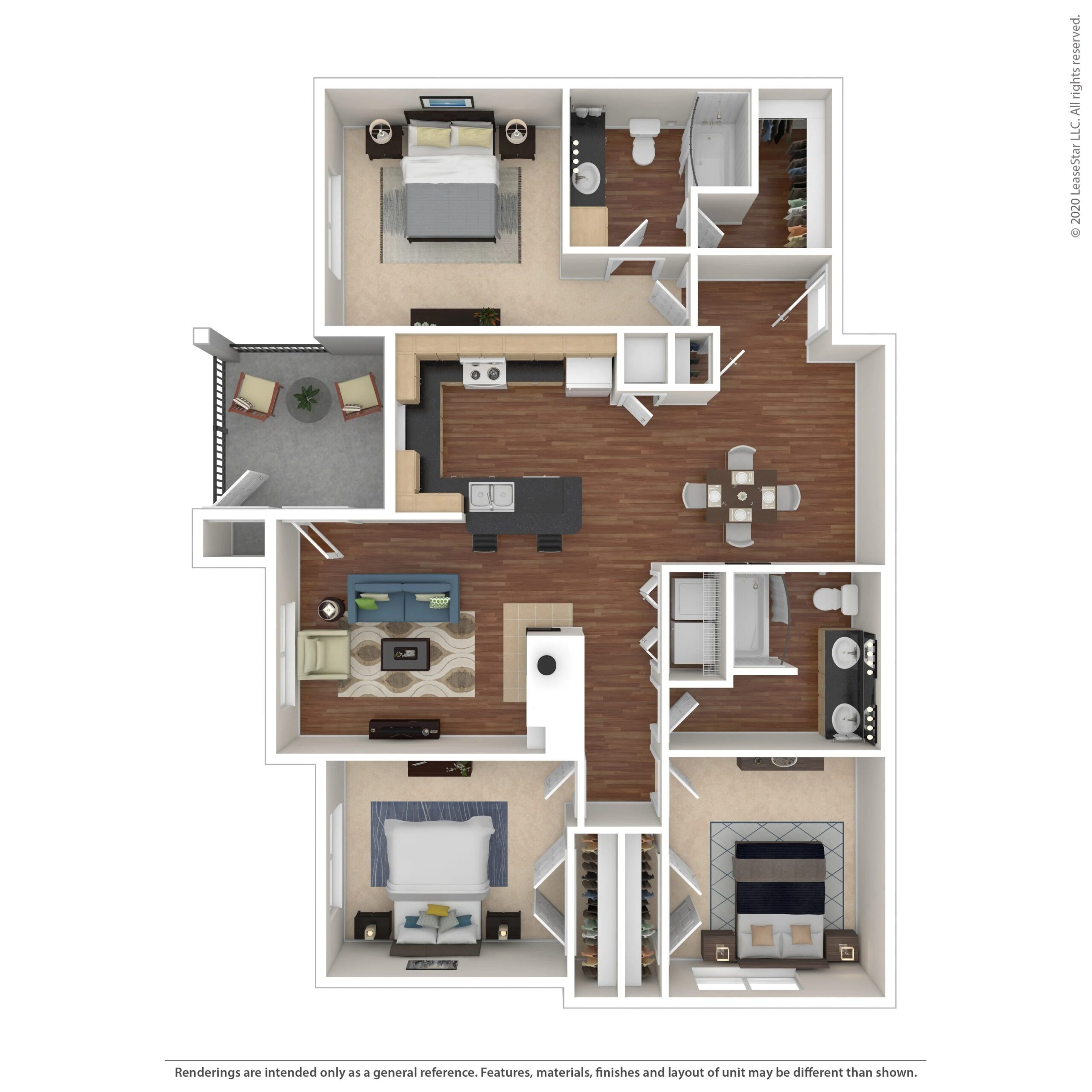 The Springs of Indian Creek Carrollton FloorPlan 7