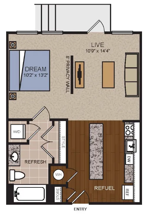 The Standard at CityLine Richardson FloorPlan 2