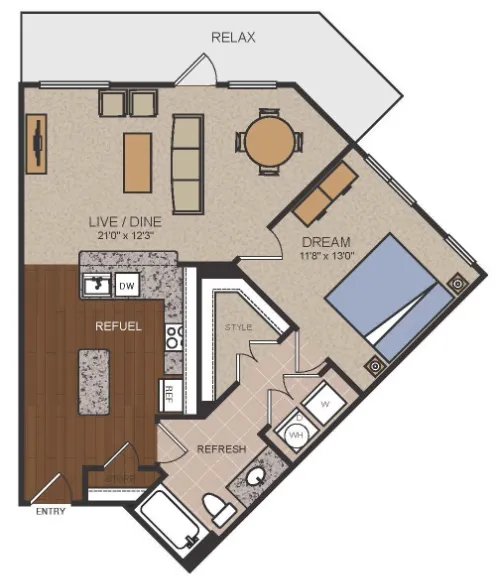 The Standard at CityLine Richardson FloorPlan 4