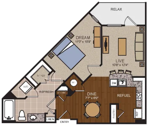 The Standard at CityLine Richardson FloorPlan 5
