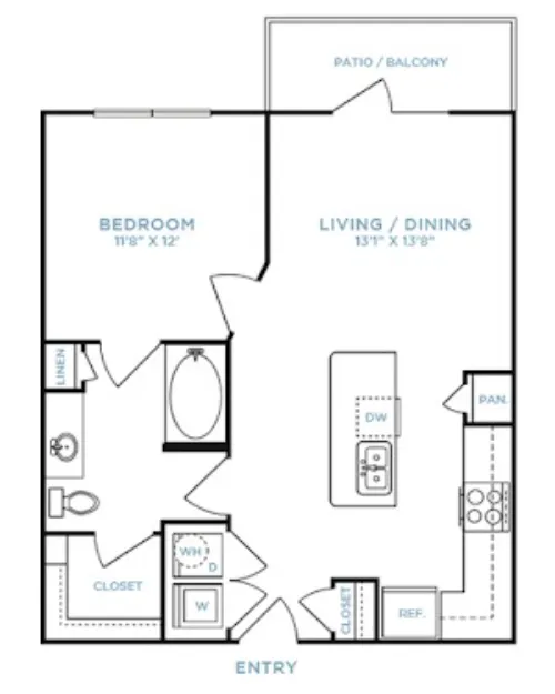 The Sutherland Grand Prairie FloorPlan 4