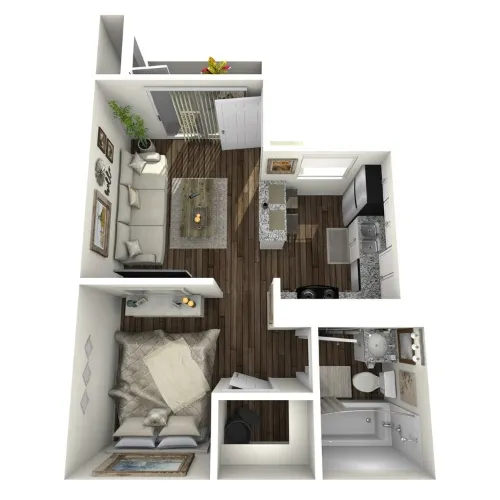 The Vanderbilt Irving FloorPlan 1