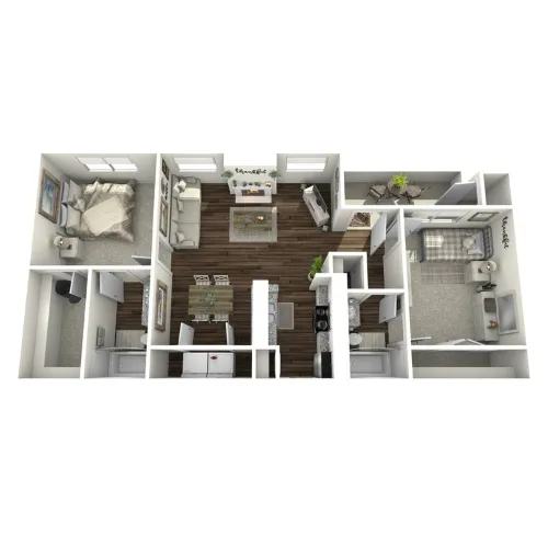 The Vanderbilt Irving FloorPlan 4