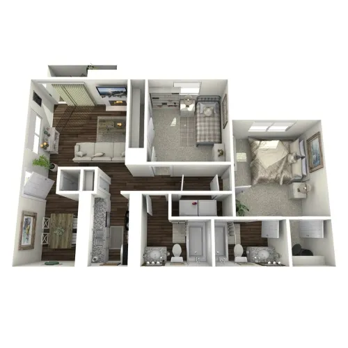 The Vanderbilt Irving FloorPlan 5