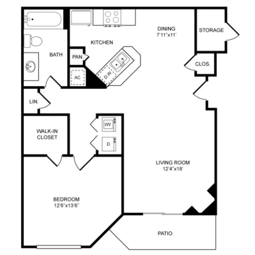The View at Lakeside Lewisville FloorPlan 2