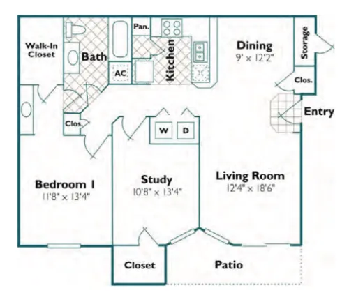 The View at Lakeside Lewisville FloorPlan 3