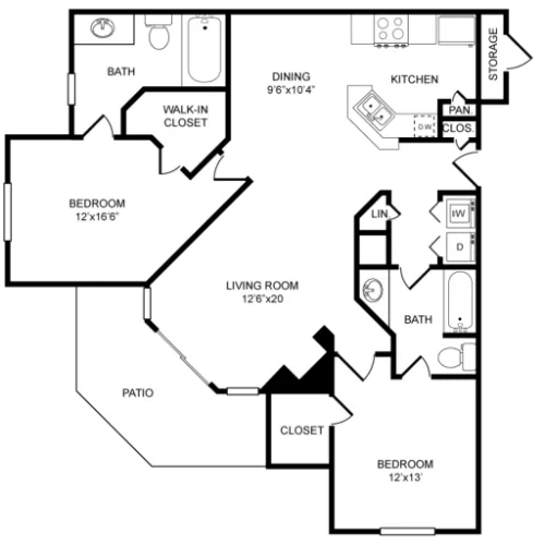 The View at Lakeside Lewisville FloorPlan 5