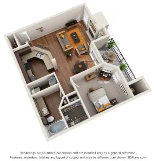 The Vine South Grapevine Floorplan 2