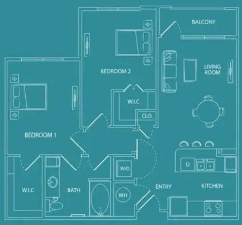 The Watson Grand Prairie FloorPlan 5