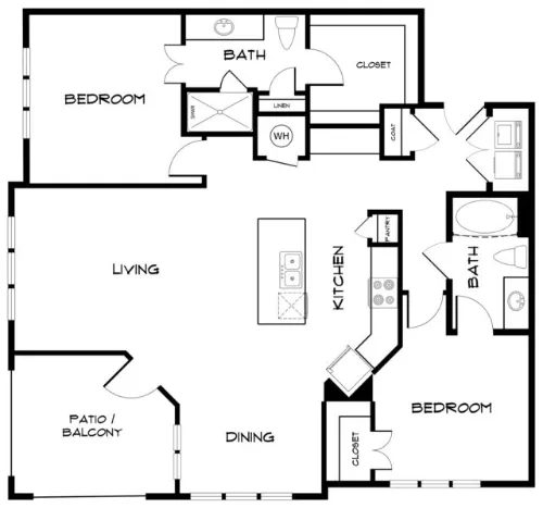 Tower Bay Lofts Lewisville FloorPlan 10