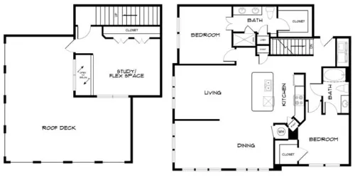 Tower Bay Lofts Lewisville FloorPlan 14