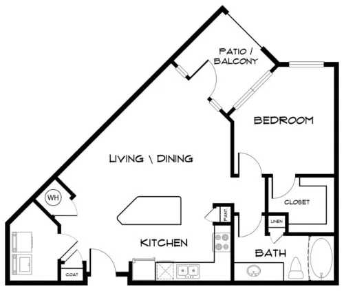 Tower Bay Lofts Lewisville FloorPlan 5
