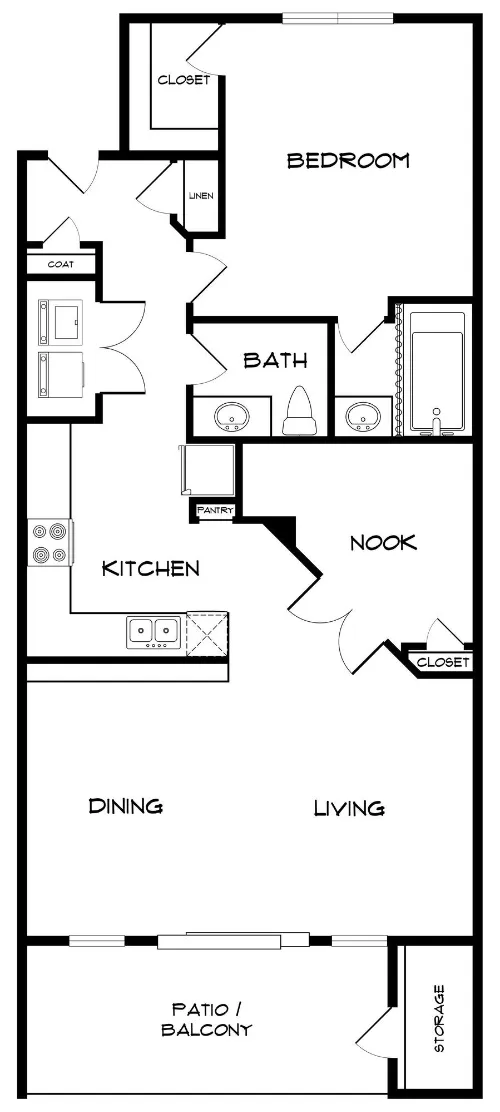 Towne Square Condos Granbury FloorPlan 4