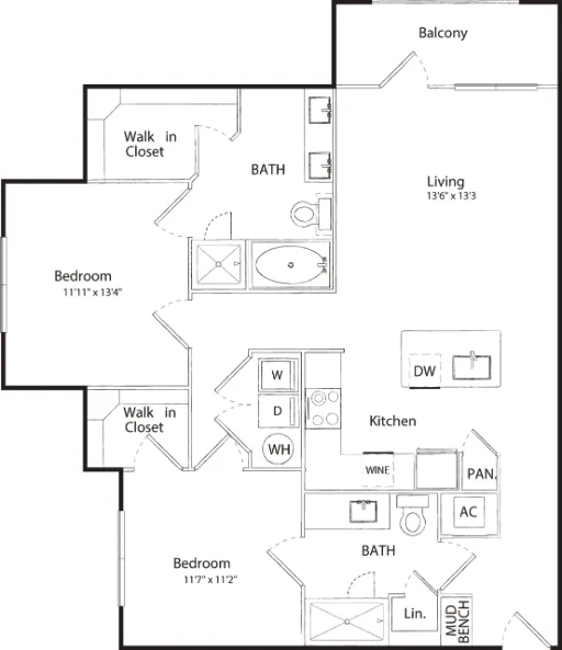 Trailwinds Grapevine Floorplan 13