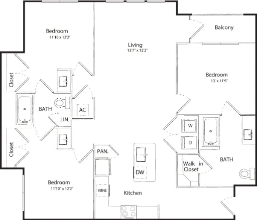 Trailwinds Grapevine Floorplan 15