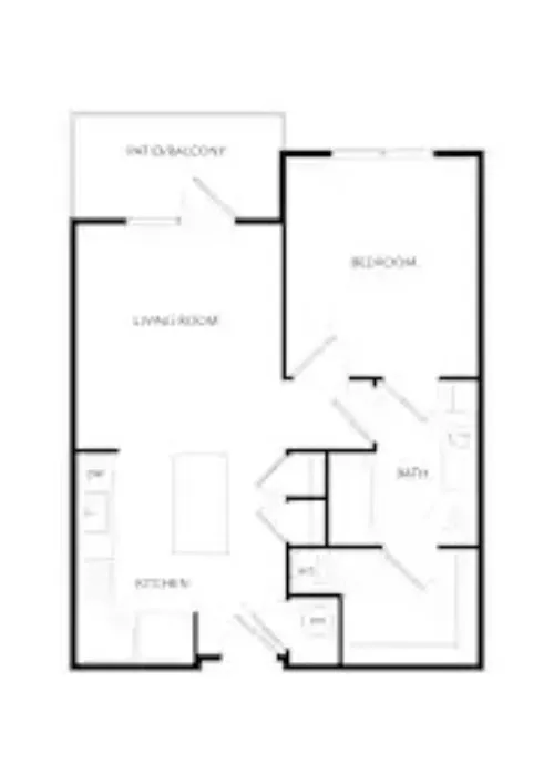 Valor at the Realm Lewisville FloorPlan 1