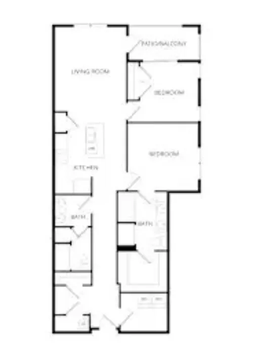 Valor at the Realm Lewisville FloorPlan 12