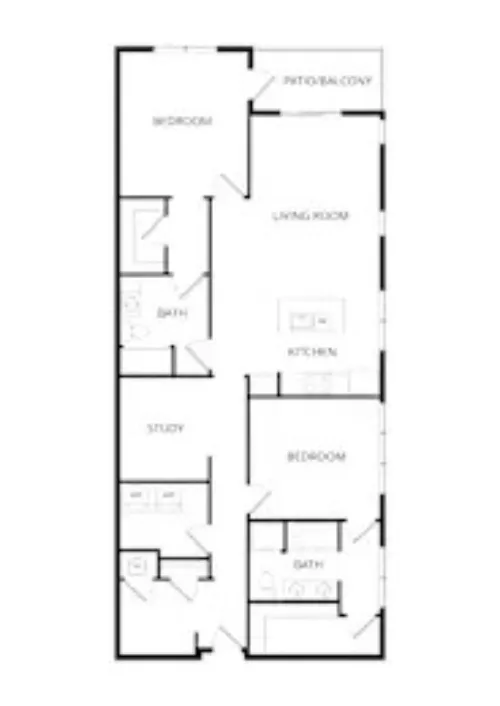 Valor at the Realm Lewisville FloorPlan 13
