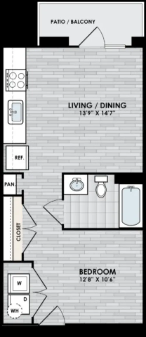Vantage at Spring Creek Richardson FloorPlan 1