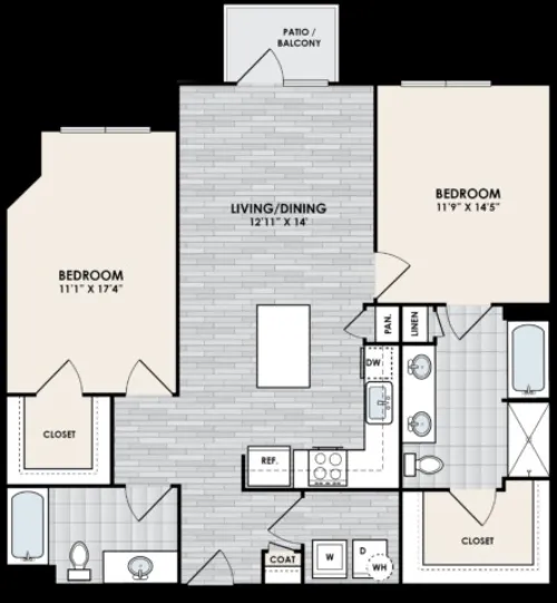 Vantage at Spring Creek Richardson FloorPlan 13