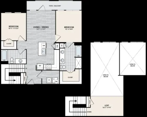 Vantage at Spring Creek Richardson FloorPlan 16