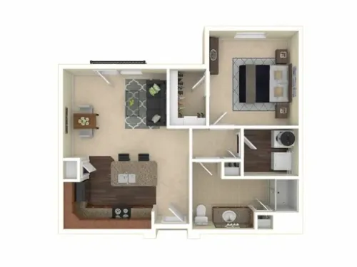 Viceroy Apartments Grand Prairie FloorPlan 6