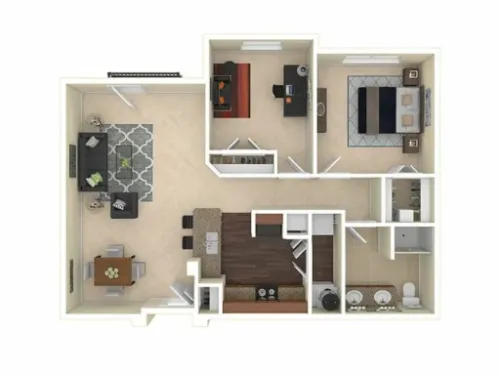 Viceroy Apartments Grand Prairie FloorPlan 7