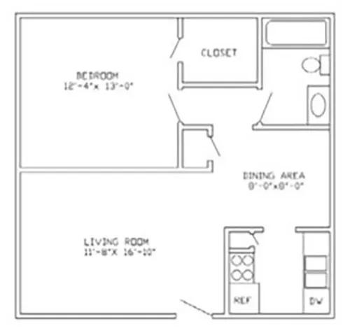 Villa La Paz Apartments Irving FloorPlan 2