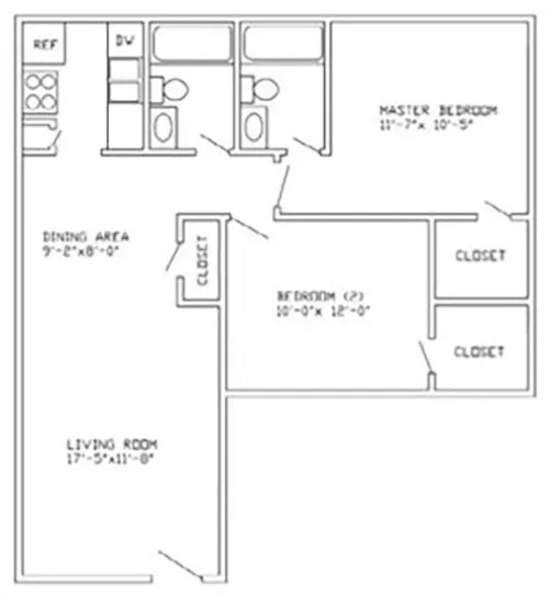 Villa La Paz Apartments Irving FloorPlan 4