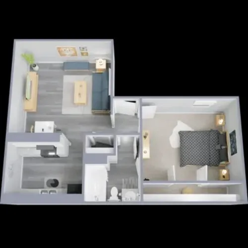 Village at the Crossroads Irving FloorPlan 1