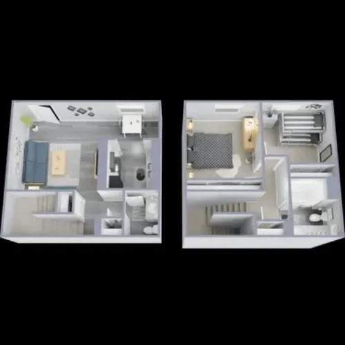 Village at the Crossroads Irving FloorPlan 3