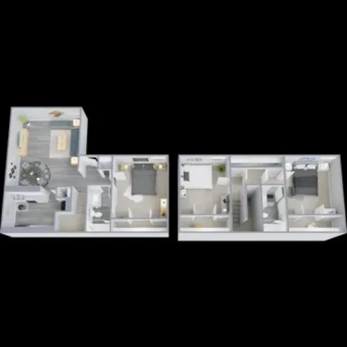 Village at the Crossroads Irving FloorPlan 4