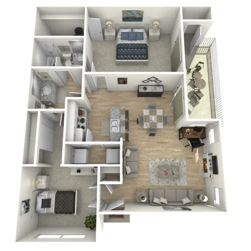 Villages At Clear Springs floor plan 3
